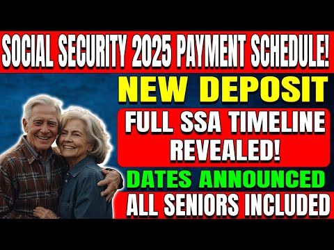 Social Security 2025: New Retroactive Payment Schedule &amp; Deposit Dates Revealed | Complete Timeline!