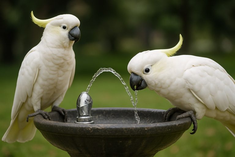 Kakadu pārspēj Sidnejas sprinklerus: Papagaiļi nofilmēti, kā apgūst publiskās ūdens strūklakas!